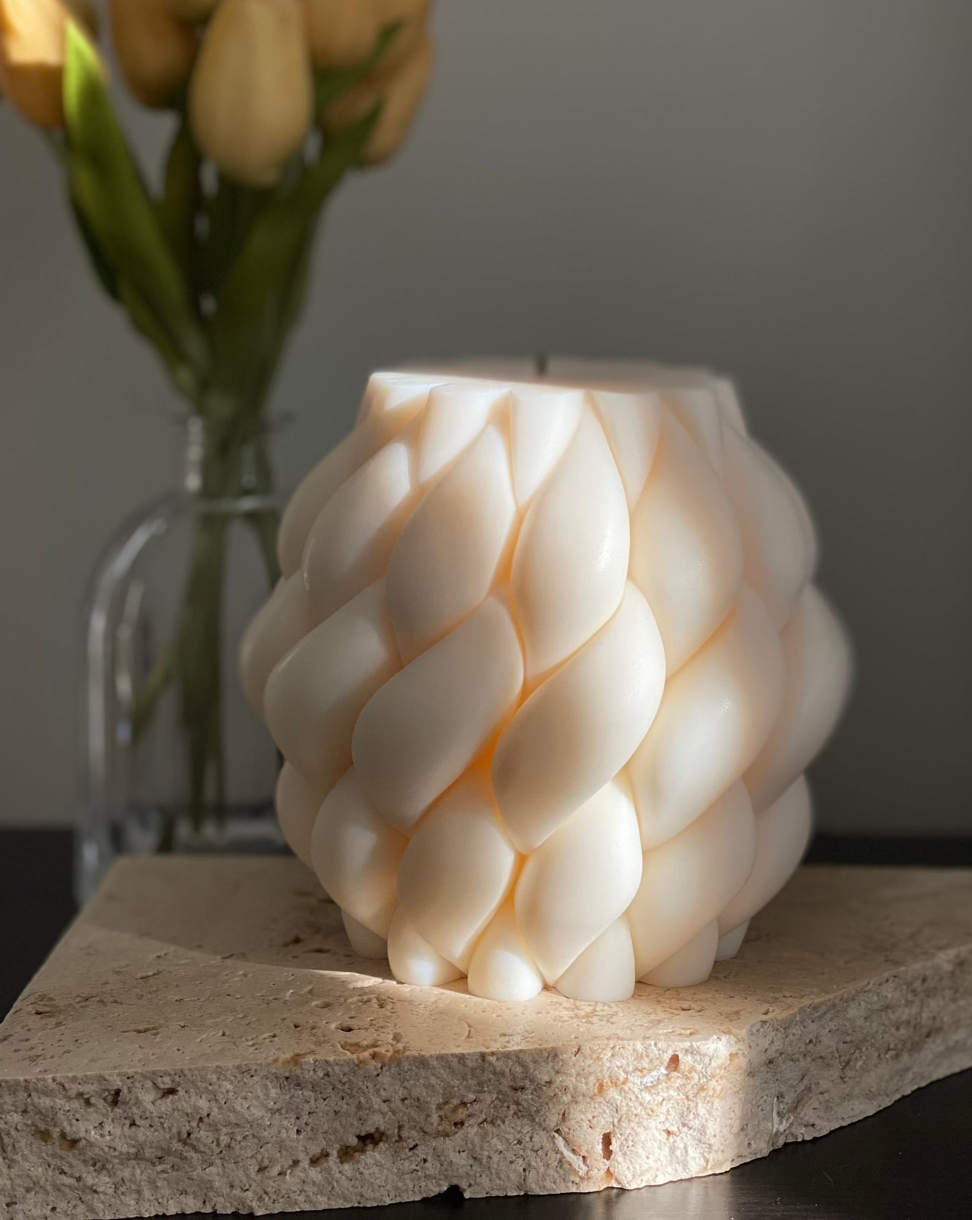 Chunky Knot Candles Australia | Home Decoration Ideas | Centerpiece Ideas | Candle Decorations | Sculptural Candles | Sculptural Candles Australia | Free Standing Candles | Clean Burning Candles | Sculpted Candles | Australian Made Candles | Soy Wax Candl