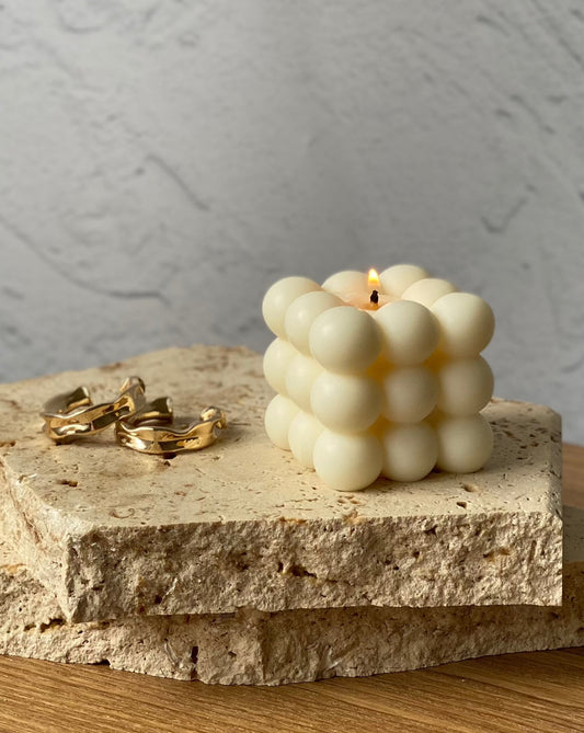 Bubble Candle 6 Australia | Sculptural Candle Australia | Candle Decorations | Home Decorations | Bubble Candles | Free Standing Candles | Clean Candles | Sculptural Candles | Candles Australia | Scented Candles | Unscented Candles | Soy Wax Candles | Can