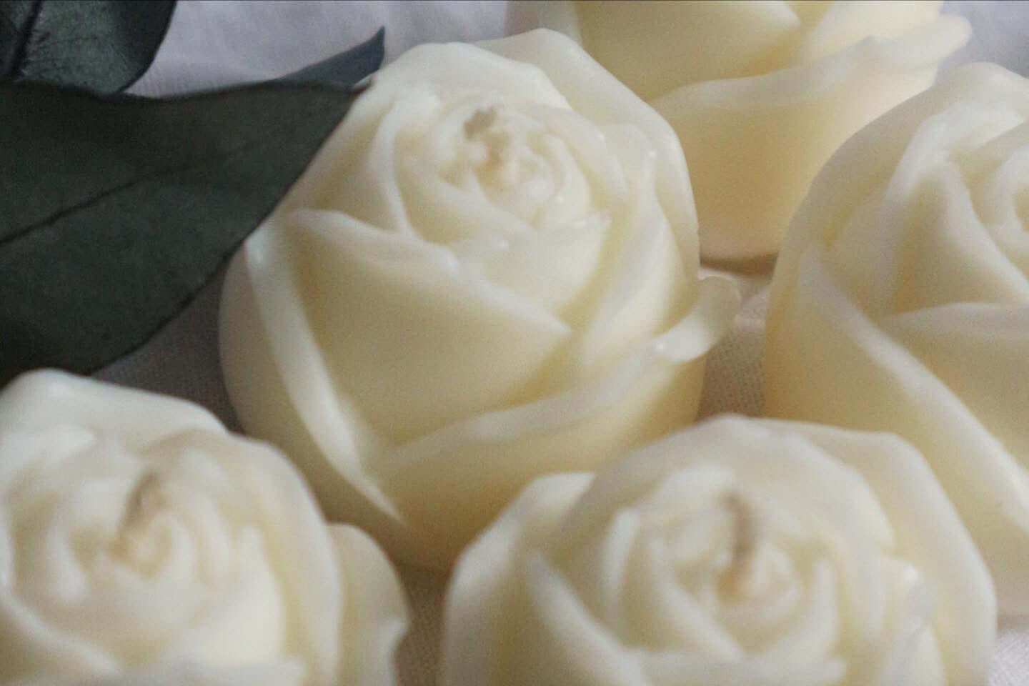 Rose flower candle | Home Decoration Ideas | Centerpiece Ideas | Candle Decorations | Sculptural Candles | Sculptural Candles Australia | Free Standing Candles | Clean Burning Candles | Sculpted Candles | Australian Made Candles | Soy Wax Candles