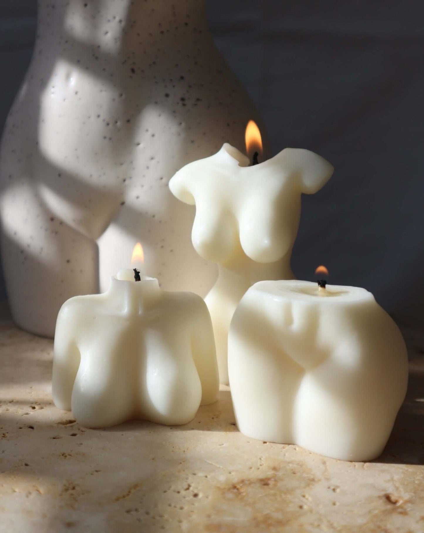 Body Torso Candle Gift Sets | Empowering women body torso candle gift sets | Body Positivity | Body Candles Australia | Body Torso Candles | Scented Candles | Unscented Candles | Candles Australia | Free Standing Candles Australia | Special Candles | Soy 